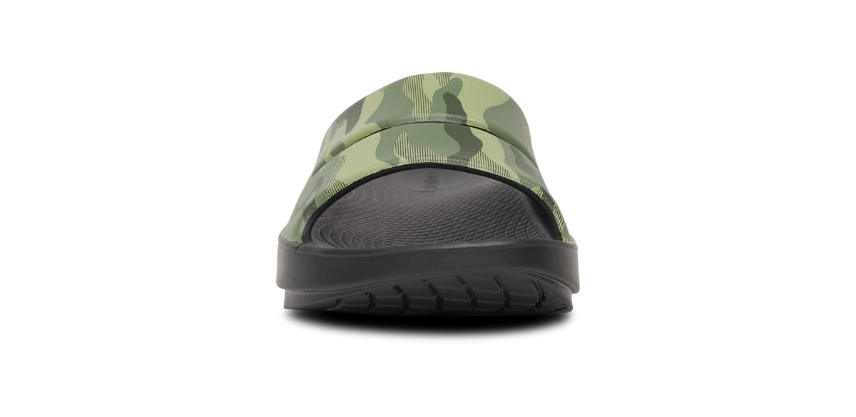 Men's OOahh Sport Slide Sandal - Green Camo - Image 3