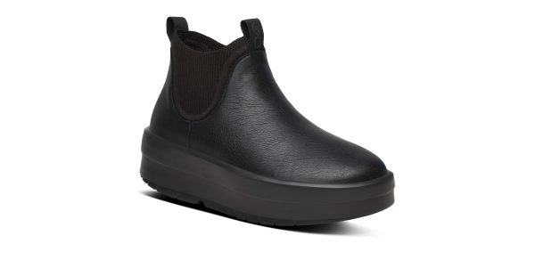 Women's OOmega Leather Londoner - Black